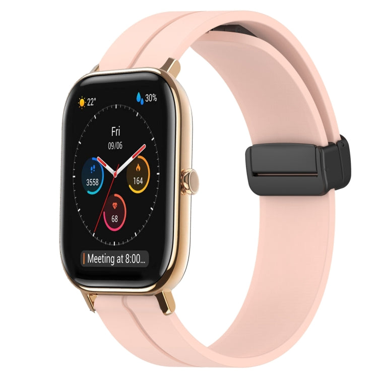 Cinturino in silicone con chiusura magnetica in tinta unita da 20 mm, For Amazfit GTS 2, For Amazfit GTS