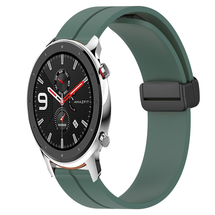 Cinturino in silicone con chiusura magnetica in tinta unita da 20 mm, For Amazfit GTR 42mm, For Amazfit Pop Pro