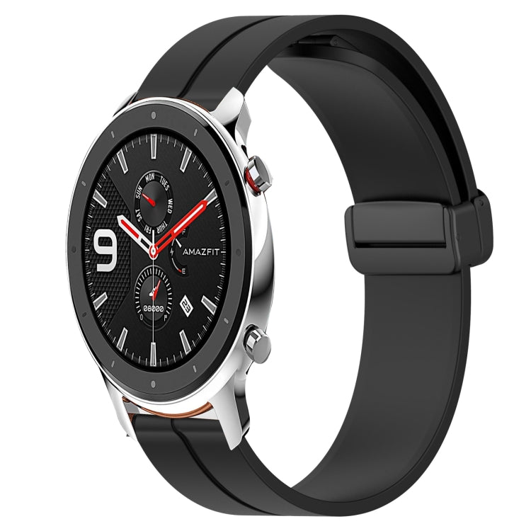 Cinturino in silicone con chiusura magnetica in tinta unita da 20 mm, For Amazfit GTR 42mm, For Amazfit Pop Pro