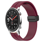 Cinturino in silicone con chiusura magnetica in tinta unita da 20 mm, For Amazfit GTR 42mm, For Amazfit Pop Pro