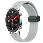 Cinturino in silicone con chiusura magnetica in tinta unita da 20 mm, For Amazfit GTR 42mm, For Amazfit Pop Pro