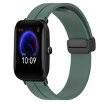 Cinturino in silicone con chiusura magnetica in tinta unita da 20 mm, For Amazfit GTR 42mm, For Amazfit Pop Pro