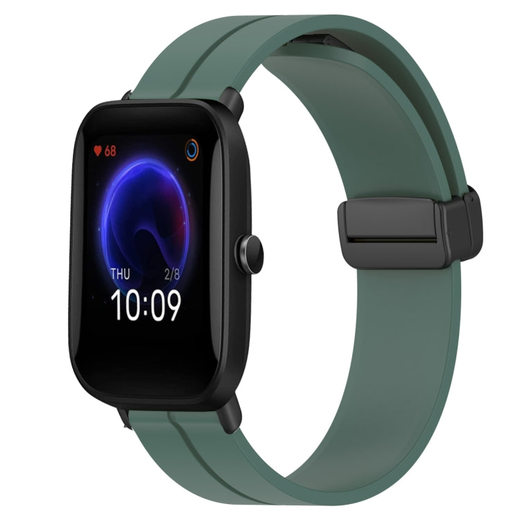Cinturino in silicone con chiusura magnetica in tinta unita da 20 mm, For Amazfit GTR 42mm, For Amazfit Pop Pro