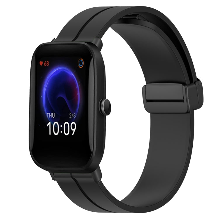 Cinturino in silicone con chiusura magnetica in tinta unita da 20 mm, For Amazfit GTR 42mm, For Amazfit Pop Pro