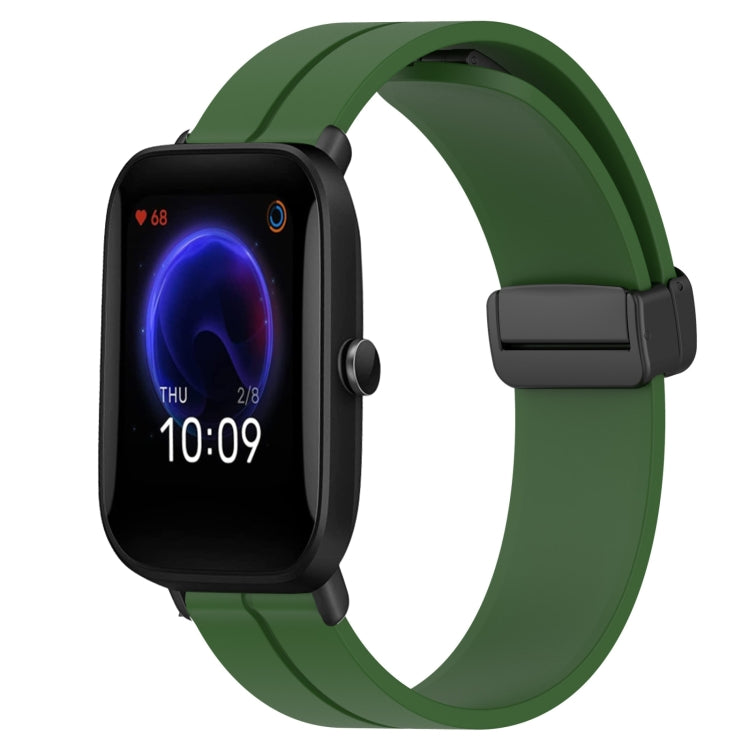 Cinturino in silicone con chiusura magnetica in tinta unita da 20 mm, For Amazfit GTR 42mm, For Amazfit Pop Pro