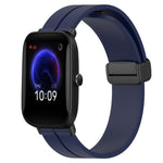 Cinturino in silicone con chiusura magnetica in tinta unita da 20 mm, For Amazfit GTR 42mm, For Amazfit Pop Pro
