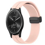 Cinturino in silicone con chiusura magnetica in tinta unita da 20 mm, For Garmin Vivomove Sport, For Garmin Venu 2 Plus
