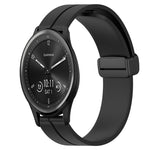 Cinturino in silicone con chiusura magnetica in tinta unita da 20 mm, For Garmin Vivomove Sport, For Garmin Venu 2 Plus
