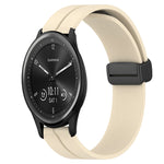 Cinturino in silicone con chiusura magnetica in tinta unita da 20 mm, For Garmin Vivomove Sport, For Garmin Venu 2 Plus