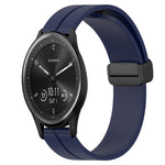 Cinturino in silicone con chiusura magnetica in tinta unita da 20 mm, For Garmin Vivomove Sport, For Garmin Venu 2 Plus