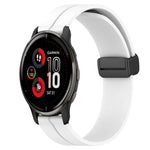 Cinturino in silicone con chiusura magnetica in tinta unita da 20 mm, For Garmin Vivomove Sport, For Garmin Venu 2 Plus