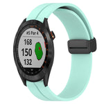 Cinturino in silicone con chiusura magnetica in tinta unita da 20 mm, For Garmin Approach S40, For Garmin Forerunner 158