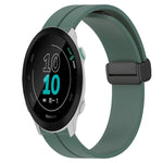 Cinturino in silicone con chiusura magnetica in tinta unita da 20 mm, For Garmin Approach S40, For Garmin Forerunner 158