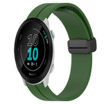 Cinturino in silicone con chiusura magnetica in tinta unita da 20 mm, For Garmin Approach S40, For Garmin Forerunner 158