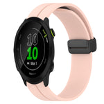 Cinturino in silicone con chiusura magnetica in tinta unita da 20 mm, For Garmin Forerunner 55, For Garmin Venu