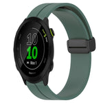 Cinturino in silicone con chiusura magnetica in tinta unita da 20 mm, For Garmin Forerunner 55, For Garmin Venu