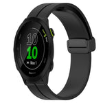 Cinturino in silicone con chiusura magnetica in tinta unita da 20 mm, For Garmin Forerunner 55, For Garmin Venu