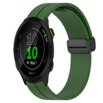 Cinturino in silicone con chiusura magnetica in tinta unita da 20 mm, For Garmin Forerunner 55, For Garmin Venu