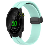 Cinturino in silicone con chiusura magnetica in tinta unita da 20 mm, For Garmin Forerunner 55, For Garmin Venu