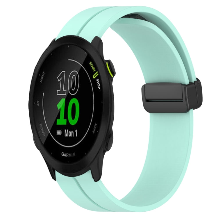 Cinturino in silicone con chiusura magnetica in tinta unita da 20 mm, For Garmin Forerunner 55, For Garmin Venu