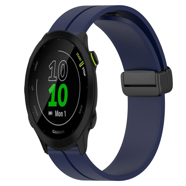 Cinturino in silicone con chiusura magnetica in tinta unita da 20 mm, For Garmin Forerunner 55, For Garmin Venu
