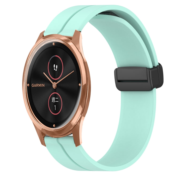 Cinturino in silicone con chiusura magnetica in tinta unita da 20 mm, For Garmin Venu SQ, For Garminmove Luxe