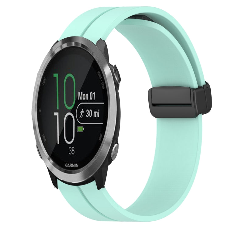 Cinturino in silicone con chiusura magnetica in tinta unita da 20 mm, For Garmin Garminmove Style, For Garmin Forerunner 645 Music