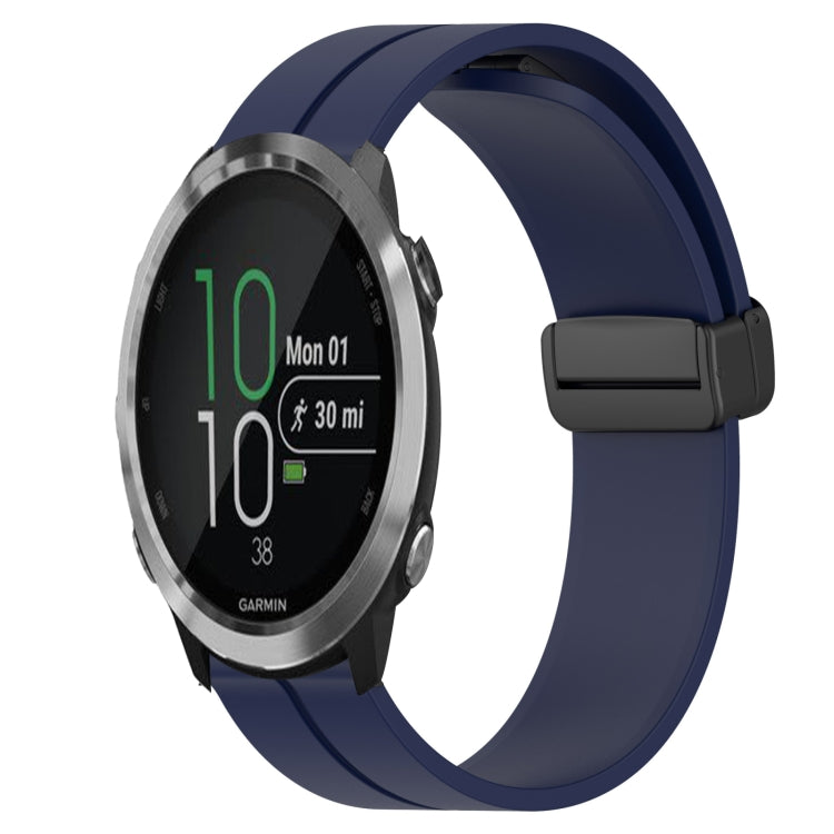 Cinturino in silicone con chiusura magnetica in tinta unita da 20 mm, For Garmin Garminmove Style, For Garmin Forerunner 645 Music