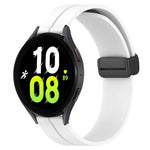 Cinturino in silicone con chiusura magnetica in tinta unita da 20 mm, For Samsung Galaxy Watch 5 44mm, For Samsung Galaxy Watch 5 40mm