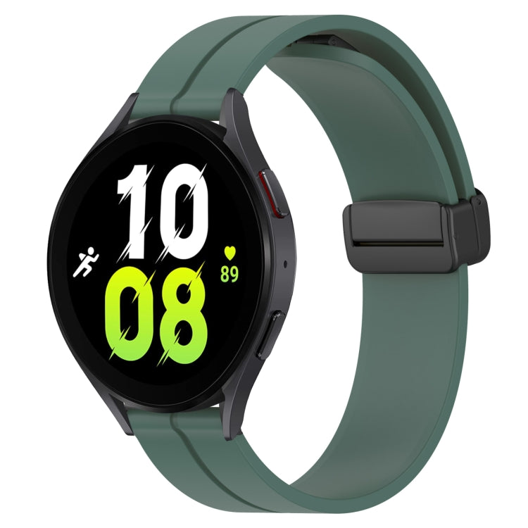 Cinturino in silicone con chiusura magnetica in tinta unita da 20 mm, For Samsung Galaxy Watch 5 44mm, For Samsung Galaxy Watch 5 40mm