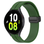 Cinturino in silicone con chiusura magnetica in tinta unita da 20 mm, For Samsung Galaxy Watch 5 44mm, For Samsung Galaxy Watch 5 40mm