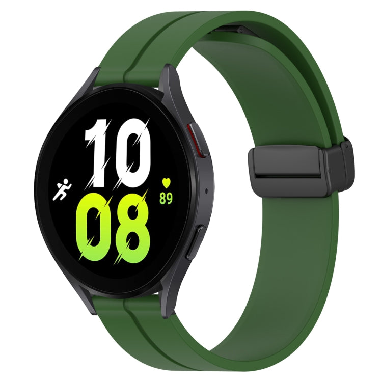 Cinturino in silicone con chiusura magnetica in tinta unita da 20 mm, For Samsung Galaxy Watch 5 44mm, For Samsung Galaxy Watch 5 40mm