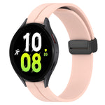 Cinturino in silicone con chiusura magnetica in tinta unita da 20 mm, For Samsung Galaxy Watch 5 44mm, For Samsung Galaxy Watch 5 40mm