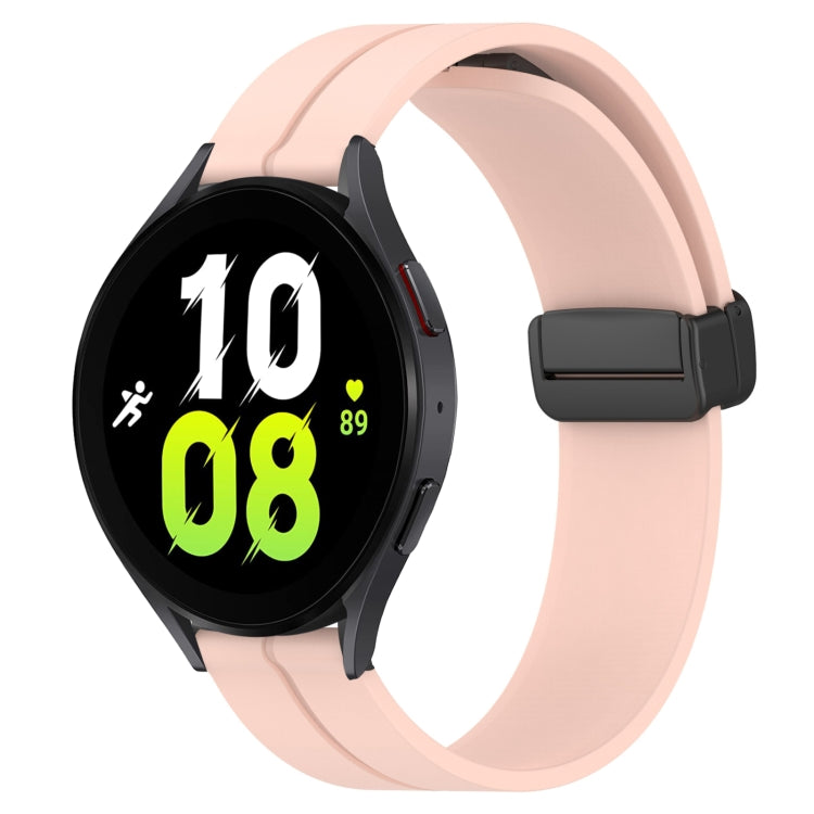 Cinturino in silicone con chiusura magnetica in tinta unita da 20 mm, For Samsung Galaxy Watch 5 44mm, For Samsung Galaxy Watch 5 40mm