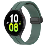 Cinturino in silicone con chiusura magnetica in tinta unita da 20 mm, For Samsung Galaxy Watch 5 44mm, For Samsung Galaxy Watch 5 40mm