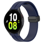 Cinturino in silicone con chiusura magnetica in tinta unita da 20 mm, For Samsung Galaxy Watch 5 44mm, For Samsung Galaxy Watch 5 40mm