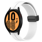 Cinturino in silicone con chiusura magnetica in tinta unita da 20 mm, For Samsung Galaxy Watch4 40mm, For Samsung  Galaxy Watch4 Classic 42mm