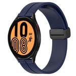 Cinturino in silicone con chiusura magnetica in tinta unita da 20 mm, For Samsung Galaxy Watch4 40mm, For Samsung  Galaxy Watch4 Classic 42mm