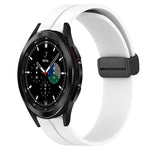 Cinturino in silicone con chiusura magnetica in tinta unita da 20 mm, For Samsung Galaxy Watch4 40mm, For Samsung  Galaxy Watch4 Classic 42mm