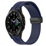 Cinturino in silicone con chiusura magnetica in tinta unita da 20 mm, For Samsung Galaxy Watch4 40mm, For Samsung  Galaxy Watch4 Classic 42mm