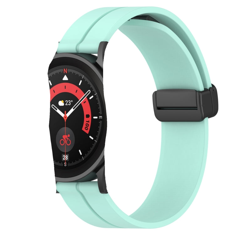 Cinturino in silicone con chiusura magnetica in tinta unita da 20 mm, For Samsung Galaxy Watch Active2 44mm, For Samsung Galaxy Watch 42mm