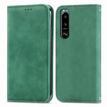 Custodia in pelle magnetica per Sony Xperia 5 IV Retro Skin Feel, For Sony Xperia 5 IV