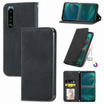 Custodia in pelle magnetica per Sony Xperia 5 IV Retro Skin Feel, For Sony Xperia 5 IV