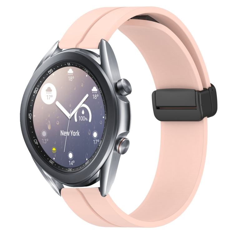 Cinturino in silicone con chiusura magnetica in tinta unita da 22 mm, For Samsung Galaxy Watch3 45mm, For Samsung Galaxy Watch 46mm