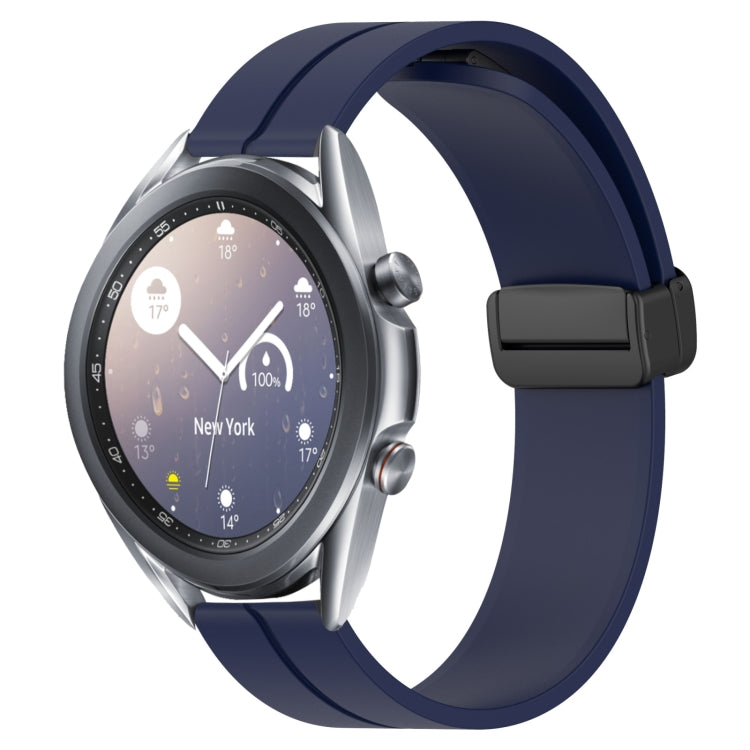 Cinturino in silicone con chiusura magnetica in tinta unita da 22 mm, For Samsung Galaxy Watch3 45mm, For Samsung Galaxy Watch 46mm