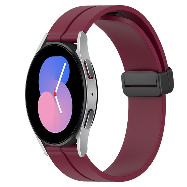 Cinturino in silicone con chiusura magnetica in tinta unita da 22 mm, For Samsung Galaxy Watch3 45mm, For Samsung Galaxy Watch 46mm