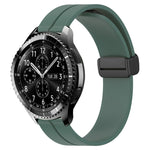 Cinturino in silicone con chiusura magnetica in tinta unita da 22 mm, For Samsung Gear S3 Classic, For Samsung Gear S3 Frontier