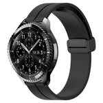 Cinturino in silicone con chiusura magnetica in tinta unita da 22 mm, For Samsung Gear S3 Classic, For Samsung Gear S3 Frontier