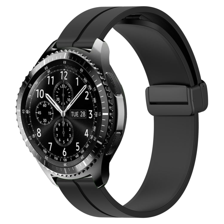Cinturino in silicone con chiusura magnetica in tinta unita da 22 mm, For Samsung Gear S3 Classic, For Samsung Gear S3 Frontier