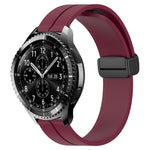 Cinturino in silicone con chiusura magnetica in tinta unita da 22 mm, For Samsung Gear S3 Classic, For Samsung Gear S3 Frontier
